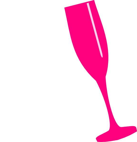 Red Glasses, Eye, Sunglasses Png Image And Clipart - Pink Clipart Champagne Glasses Transparent Png (576x595), Png Download