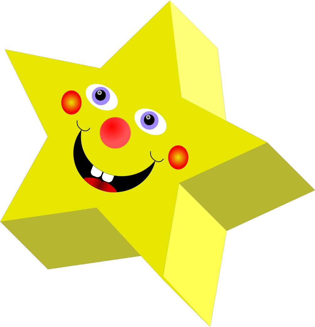 Rounded Star 006 Clipart, Vector Clip Art Online, Royalty - Clip Art Twinkle Twinkle Little Star - Png Download (637x900), Png Download