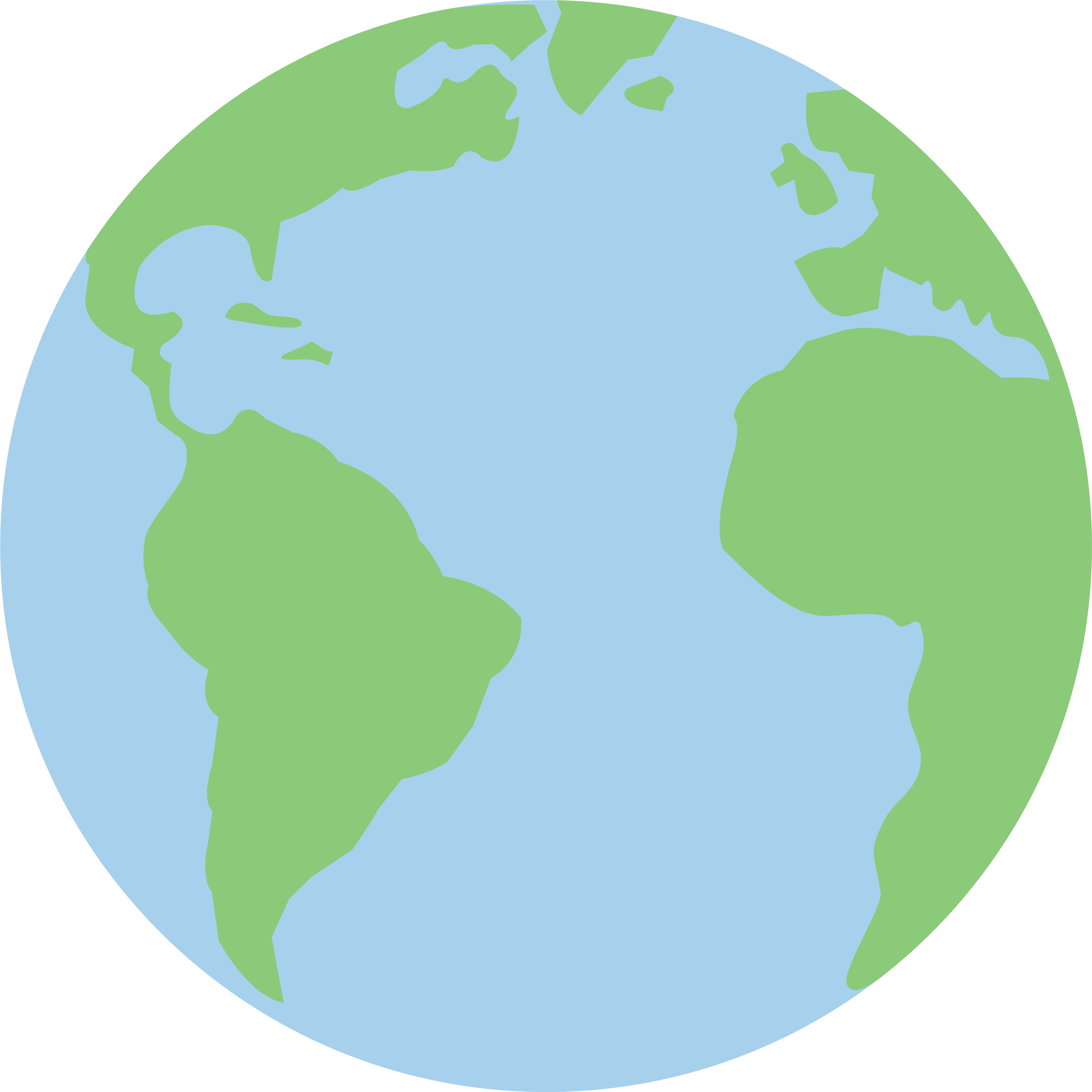 Earth Pastel Planet Clip Art - Png Download (7205x7362), Png Download