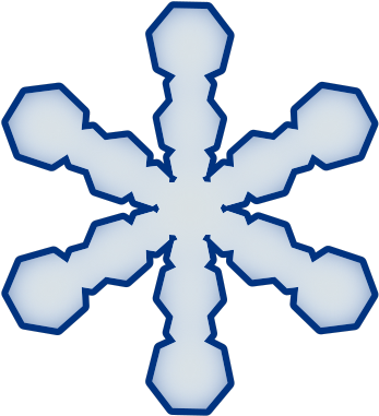 Free Clip Art "snowflake - Snowflake Do A Dot - Png Download (566x800), Png Download
