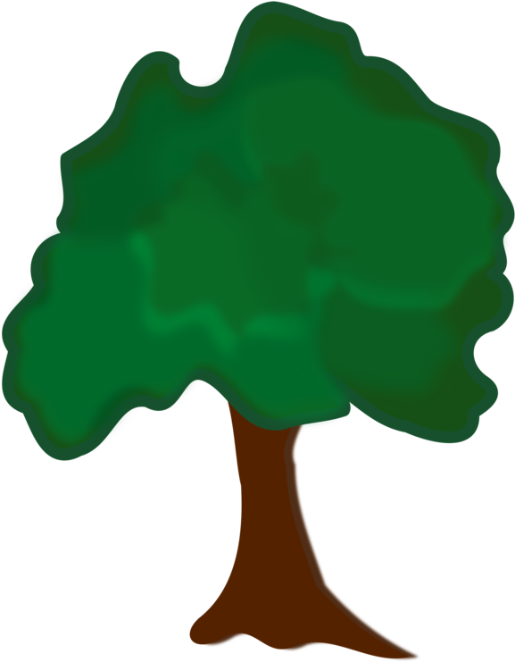 Computer Clipart Tree - Baum Clipart - Png Download (750x750), Png Download