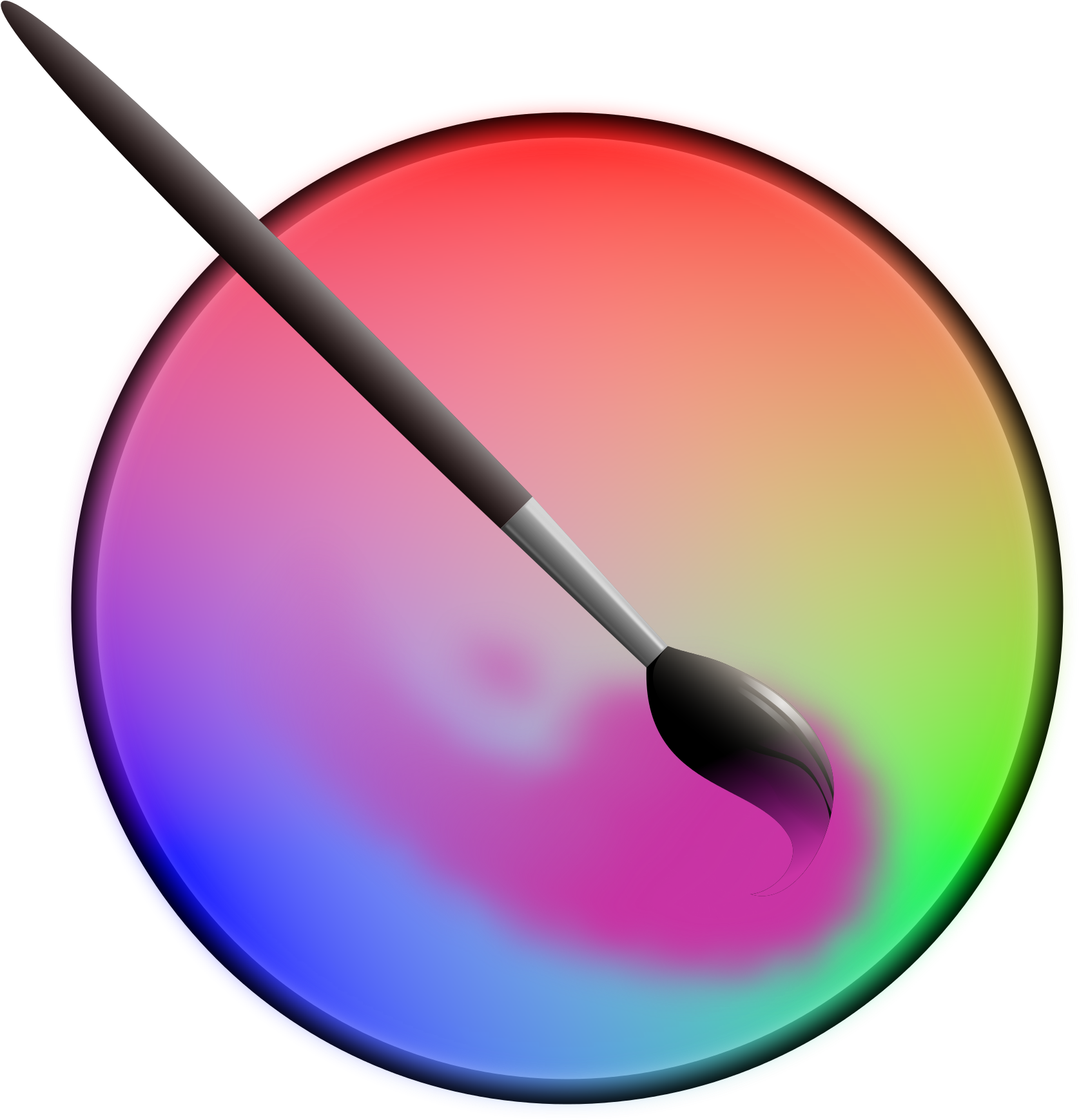 Alternativa Grátis Do Photoshop - Krita Clipart (2000x2000), Png Download