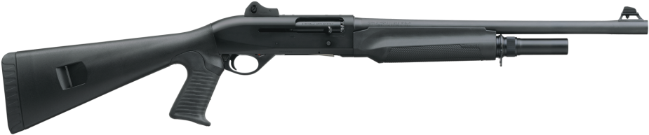 Product Photo Of Benelli M2 Tactical Semi-auto Shotgun - Benelli M2 Tactical Shotgun Clipart (1024x360), Png Download