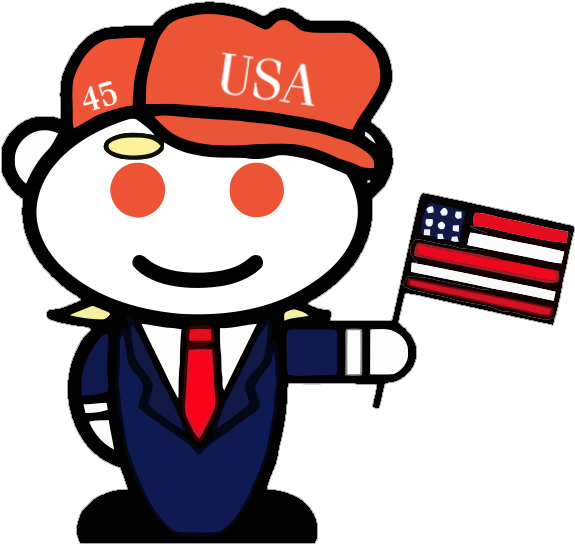 Reddit The Donald Clipart (800x600), Png Download