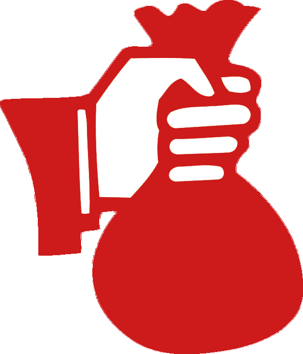 Money Silhouette Png Clipart (617x720), Png Download