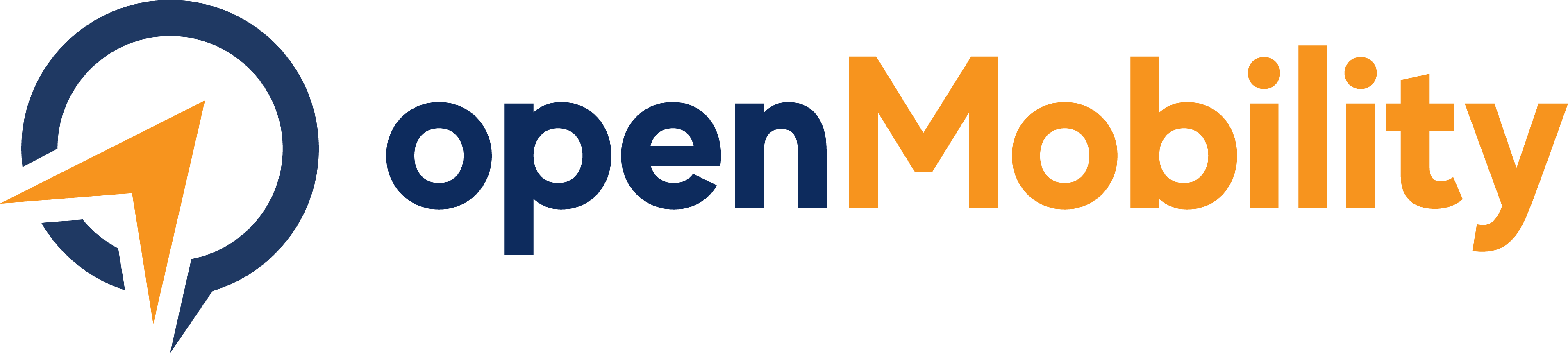 Logo For Openmobility - Graphic Design Clipart (3826x862), Png Download