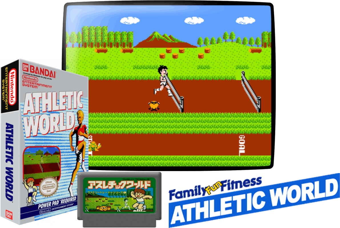 Athletic World Nes Clipart (1200x800), Png Download