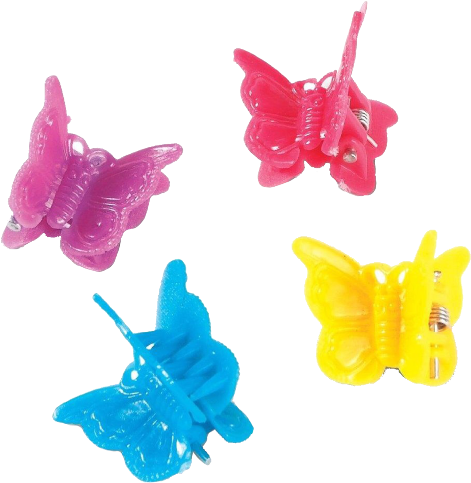 #butterfly #hairclips #hair #90s #90sgirk #90sbaby - Butterfly Clips Png Transparent Png (1280x1280), Png Download