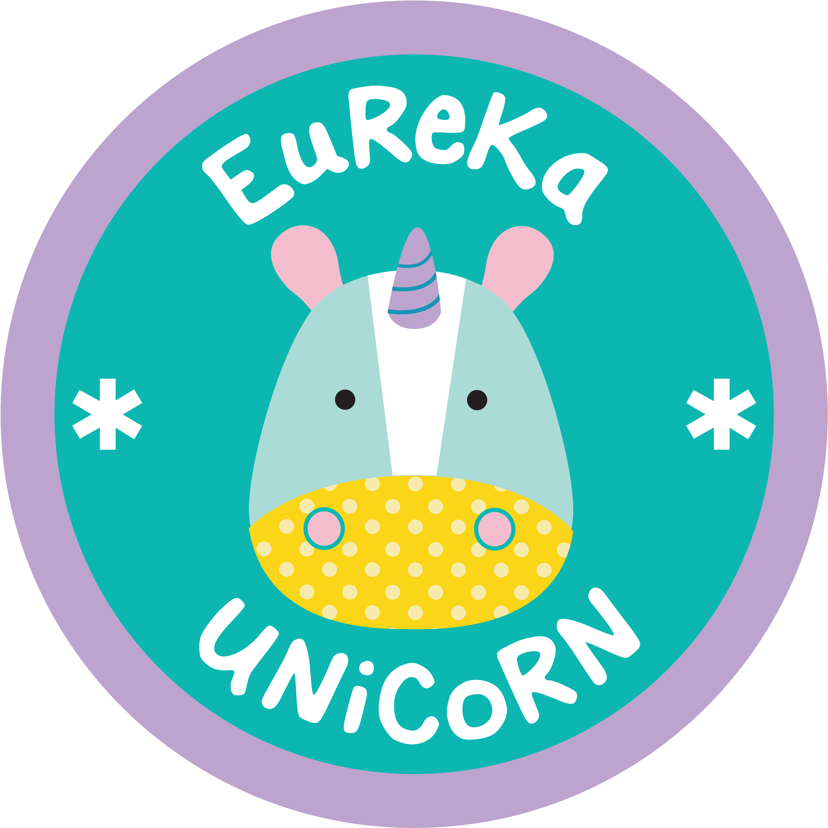 Skip Hop Unicorn Clipart (2776x2776), Png Download