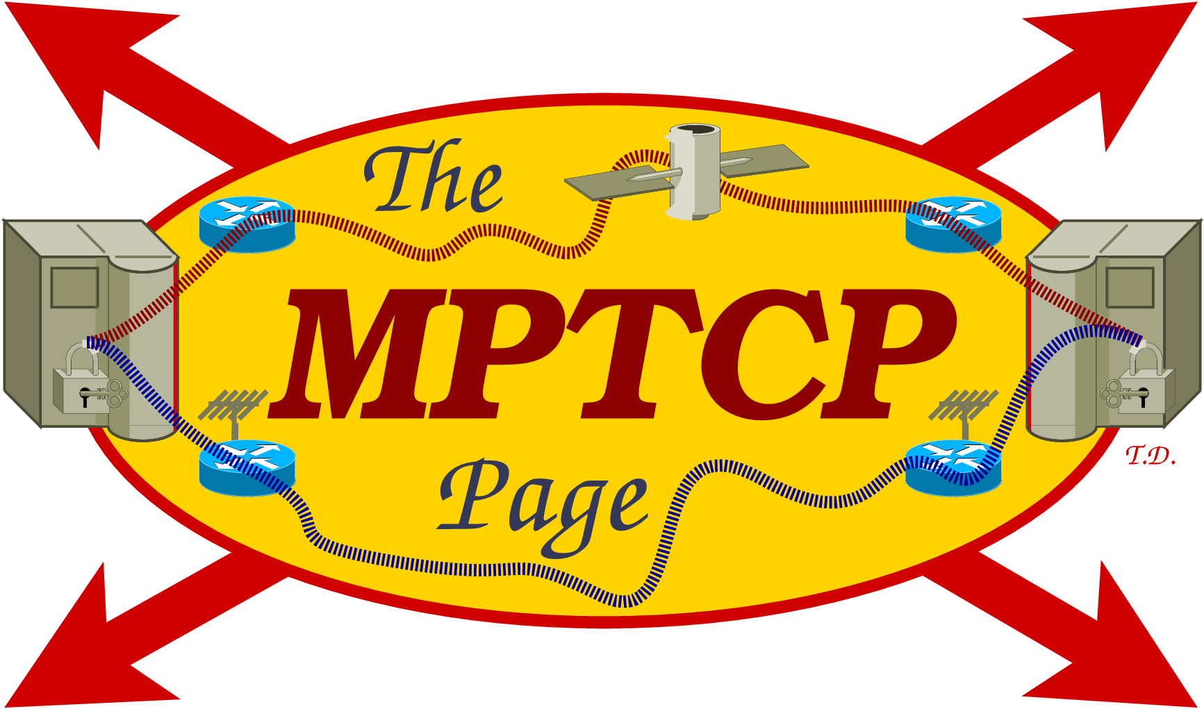 Multi-path Tcp  Page Clipart (1733x1021), Png Download