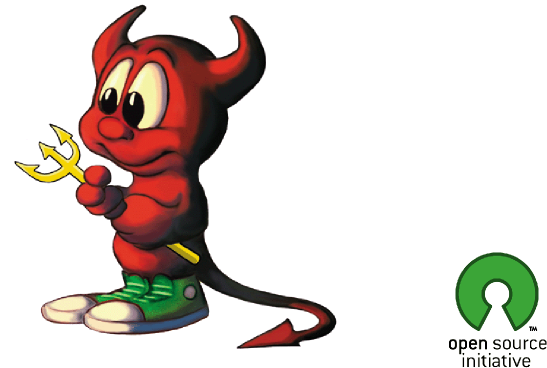Open Source - Speak Of The Devil Meaning Clipart (990x397), Png Download