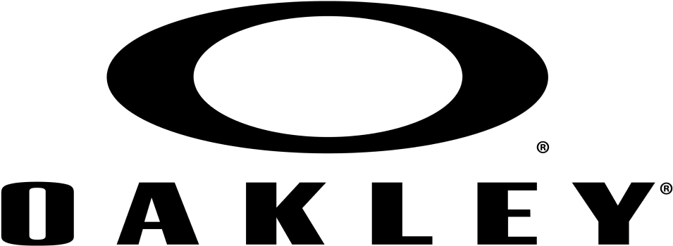 Oakley Ellipse Logo Type Black Vertical - High Resolution Oakley Logo Clipart (1000x381), Png Download