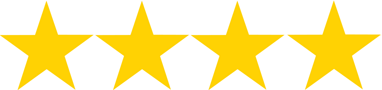 5 5 Transparent Stars Clipart (1287x304), Png Download