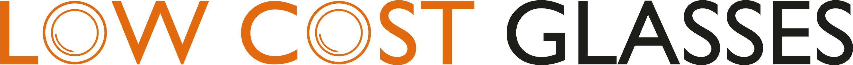 Low Cost Glasses Clipart (2995x231), Png Download