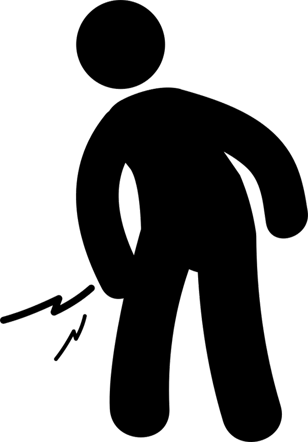 Knee Pain Icon Png Clipart (600x860), Png Download