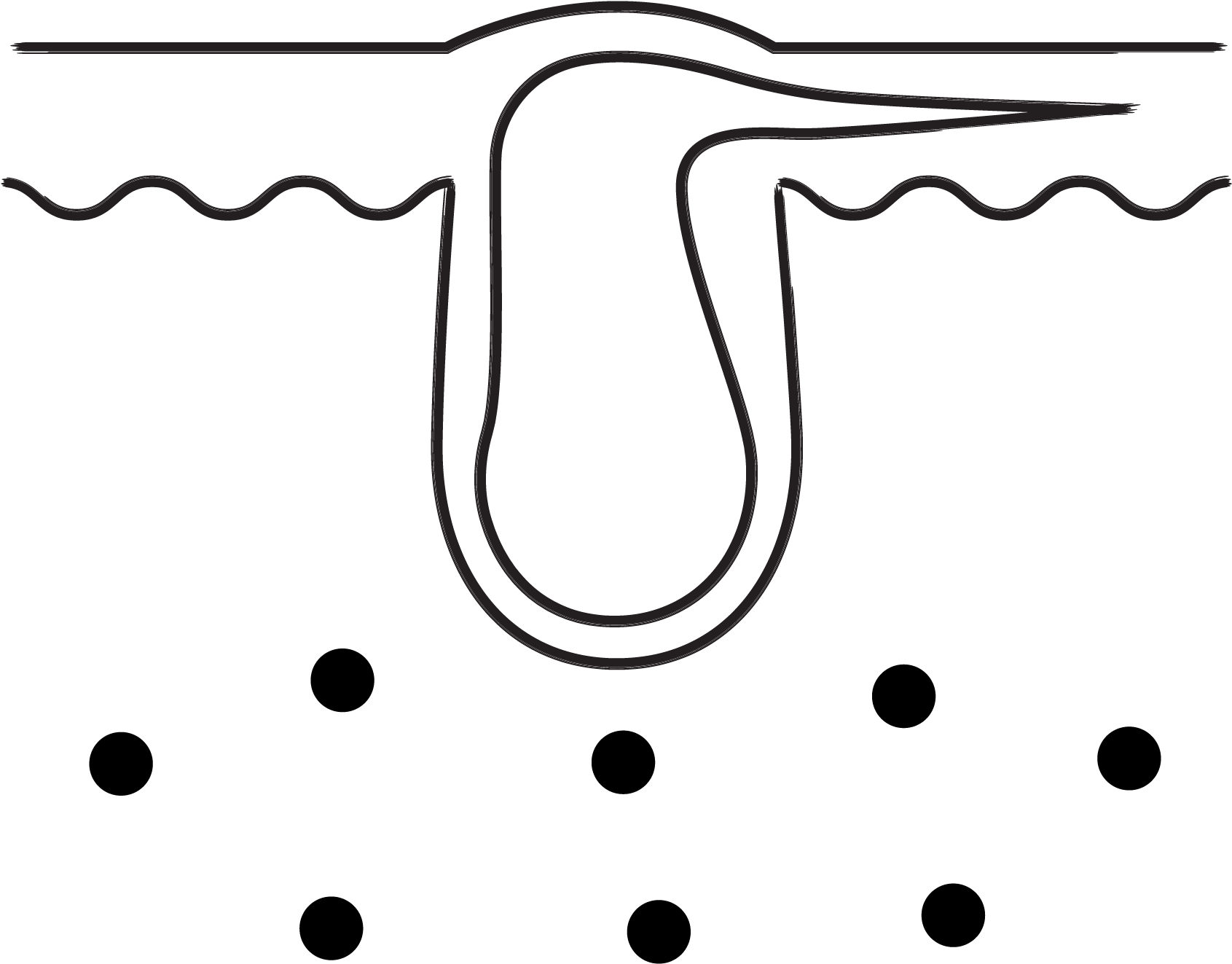 Reduce Ingrown Hairs - Line Art Clipart (2084x2084), Png Download