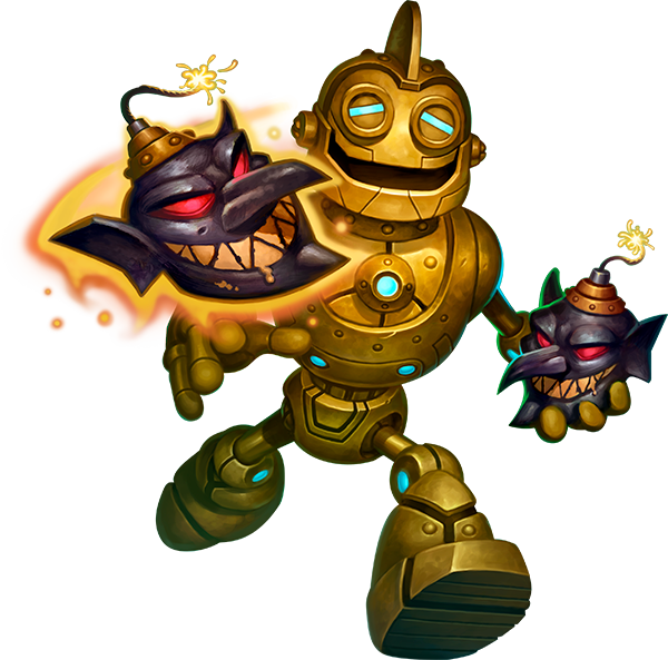 This Robot"s The Bomb - Cartoon Clipart (600x593), Png Download