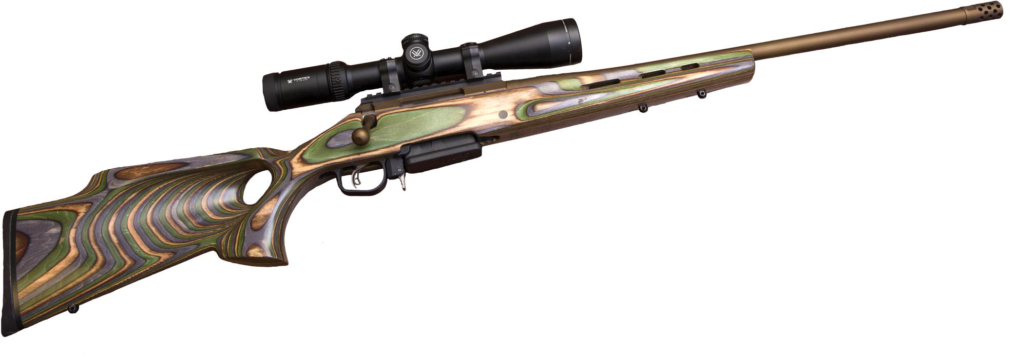 Srr2132-web - Ruger American Go Wild Boyds Stock Clipart (2000x765), Png Download