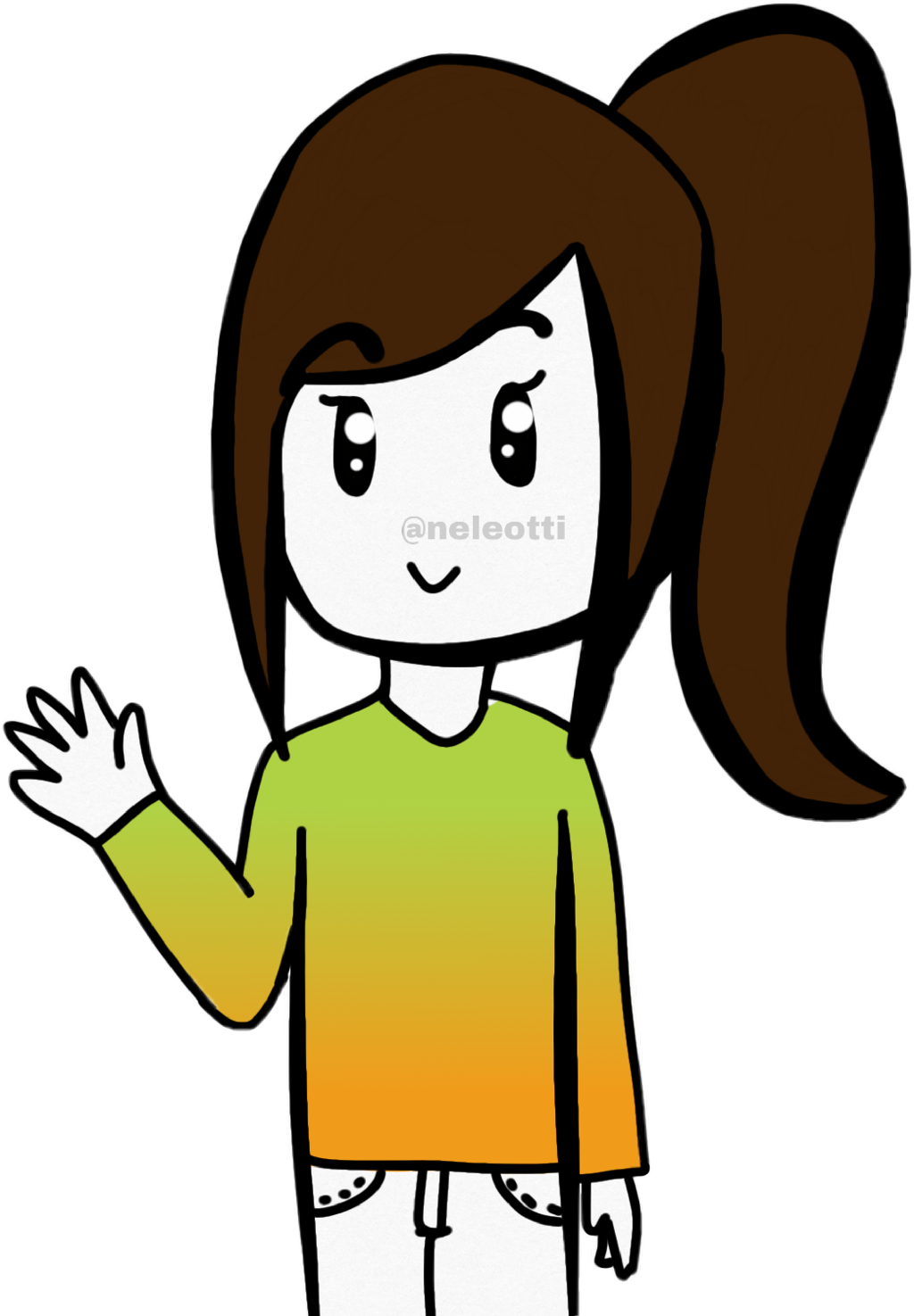 Cartoon Clipart (1024x1475), Png Download