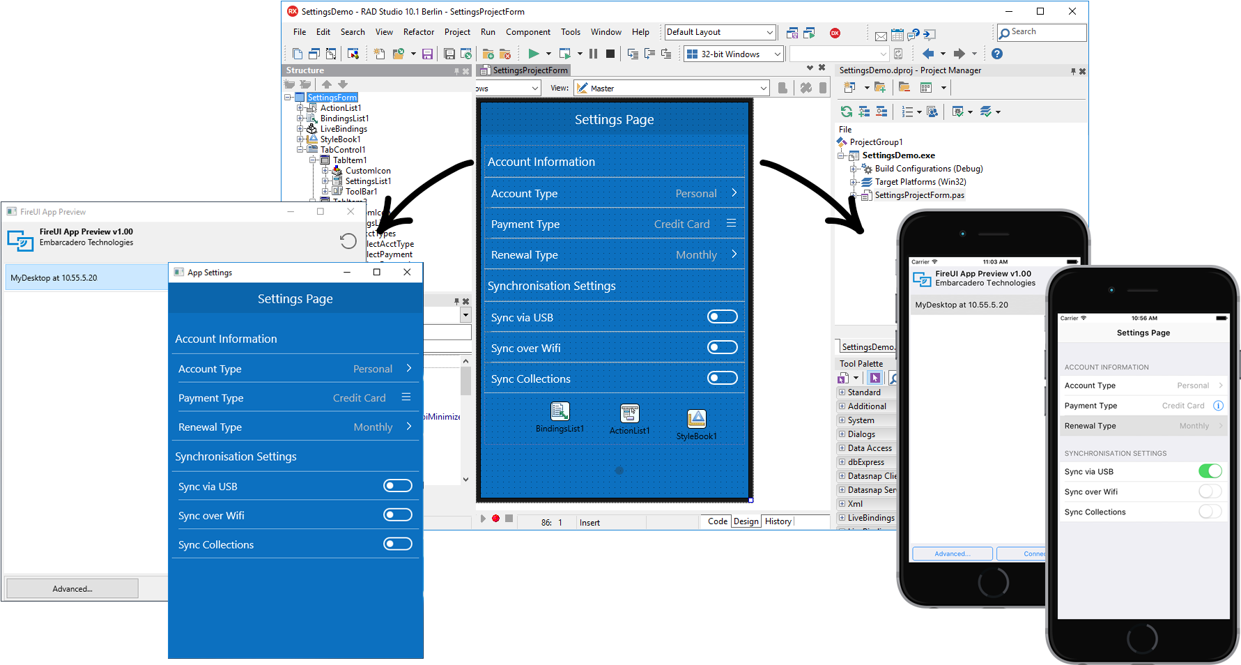 Embarcadero Rad Studio 10.2 Clipart (1804x986), Png Download