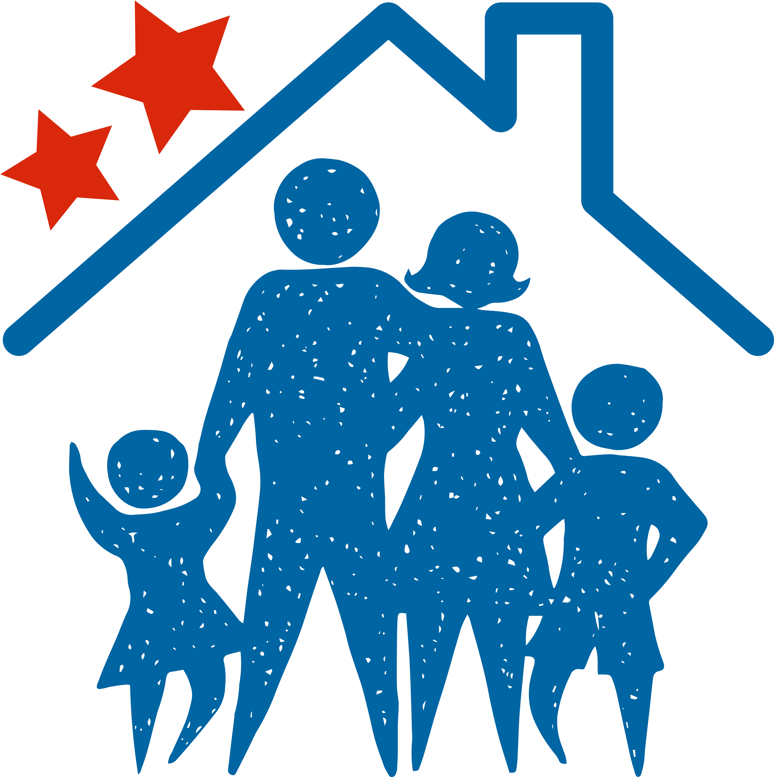 Shiny Stars - Grey Star Circle Vector Clipart (2560x2560), Png Download