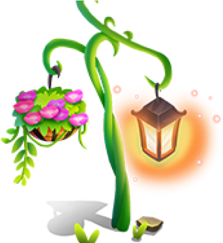 Fantasy Lamppost Clipart (640x480), Png Download
