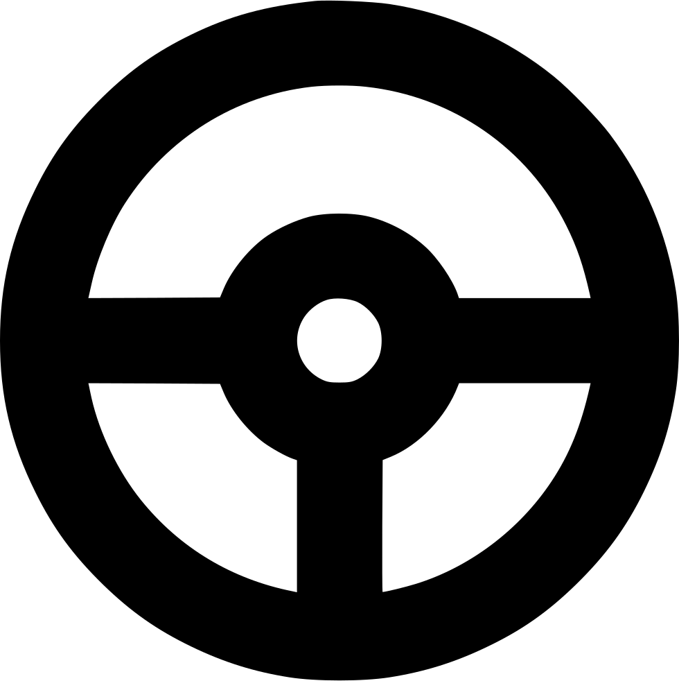 Steering Wheel Comments - Power Steering Fluid Icon Clipart (980x982), Png Download