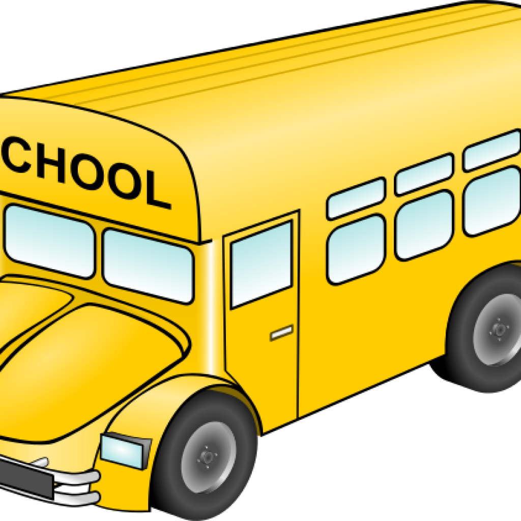 Busing Information For Scappoose Routes 8 & - Cartoon School Bus Queen Duvet Clipart (1024x1024), Png Download