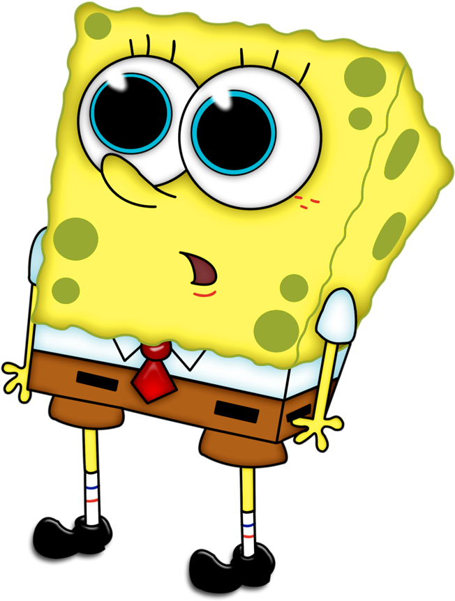 Ten Commandments Clipart Positive - Spongebob - Png Download (752x890), Png Download