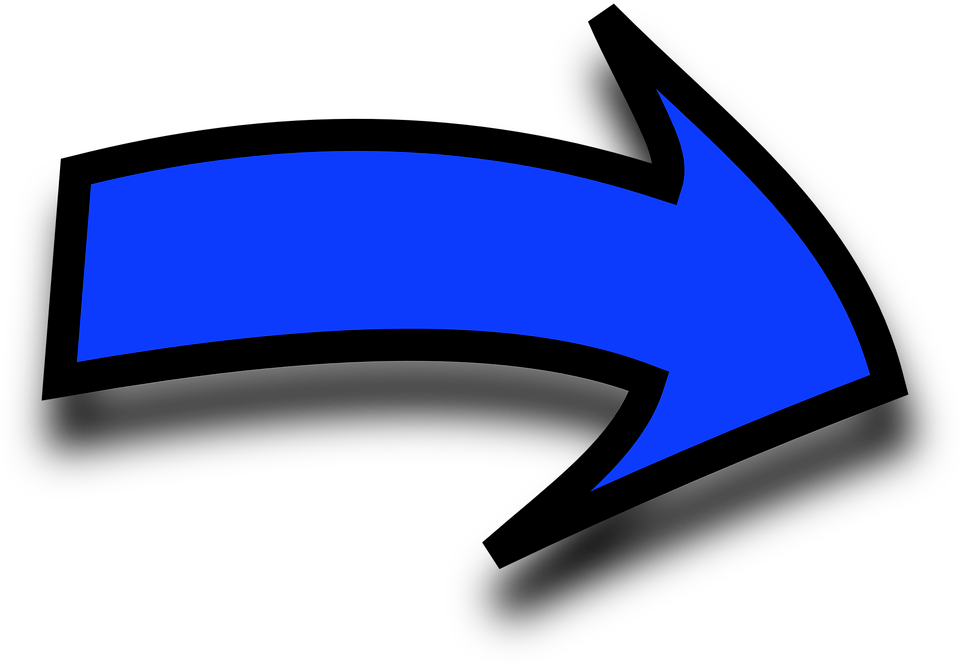 Png Freeuse Clipart Of Arrows - Right Arrow Transparent Png (960x671), Png Download