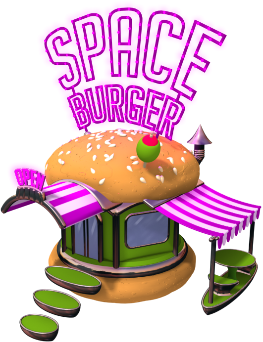 Spaceburgerstore - Illustration Clipart (531x692), Png Download