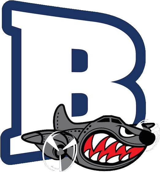 The South Seneca Falcons Defeat The Bloomfield Bombers - Bloomfield Bombers Clipart (580x579), Png Download