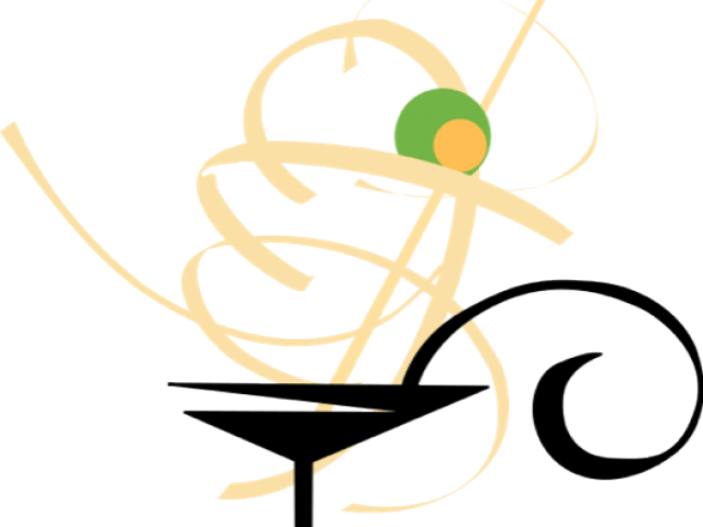 Drinks Clipart Beer Wine - Cocktail Glass Clip Art Png Transparent Png (640x480), Png Download