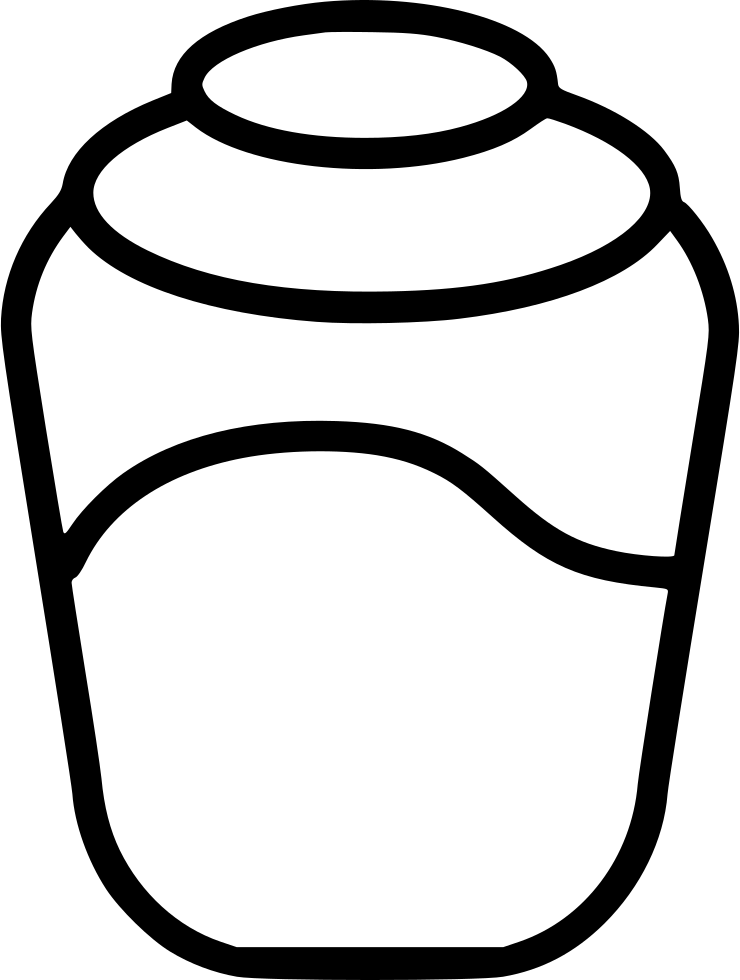 Honey Clipart Jug - Clip Art - Png Download (740x980), Png Download