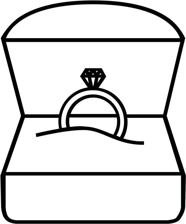 Authentic Diamond - Line Art Clipart (1200x1200), Png Download