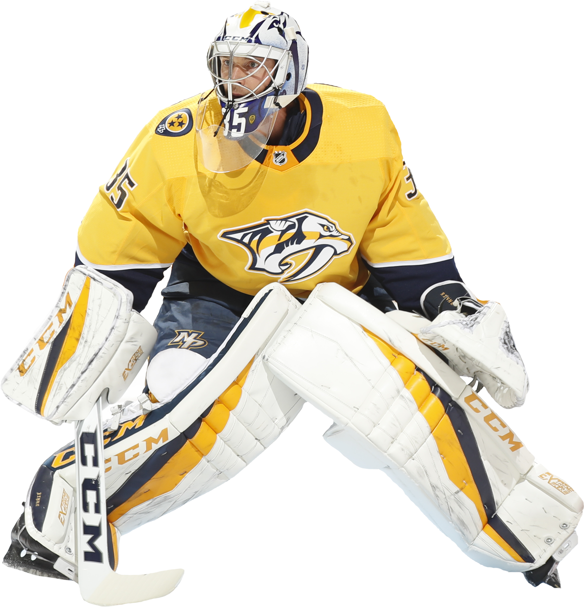 Event Image - Pekka Rinne 300th Win Clipart (2238x2310), Png Download