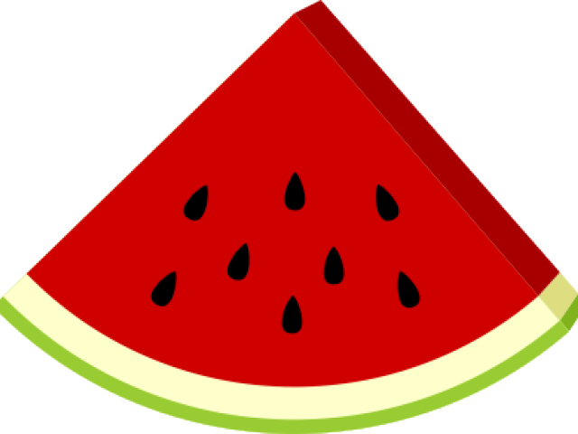 Watermelon Clipart Sliced - Sliced Watermelon Clipart - Png Download (640x480), Png Download