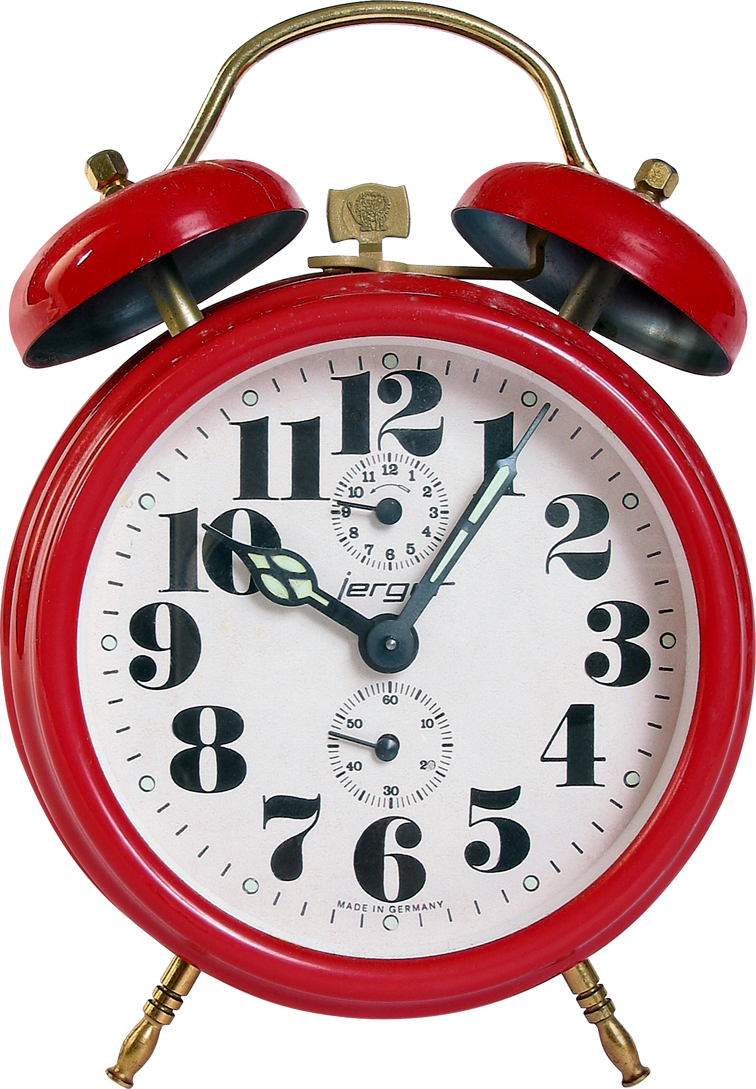 Alarm Clock Png Image - Red Alarm Clock Png Clipart (1514x2179), Png Download