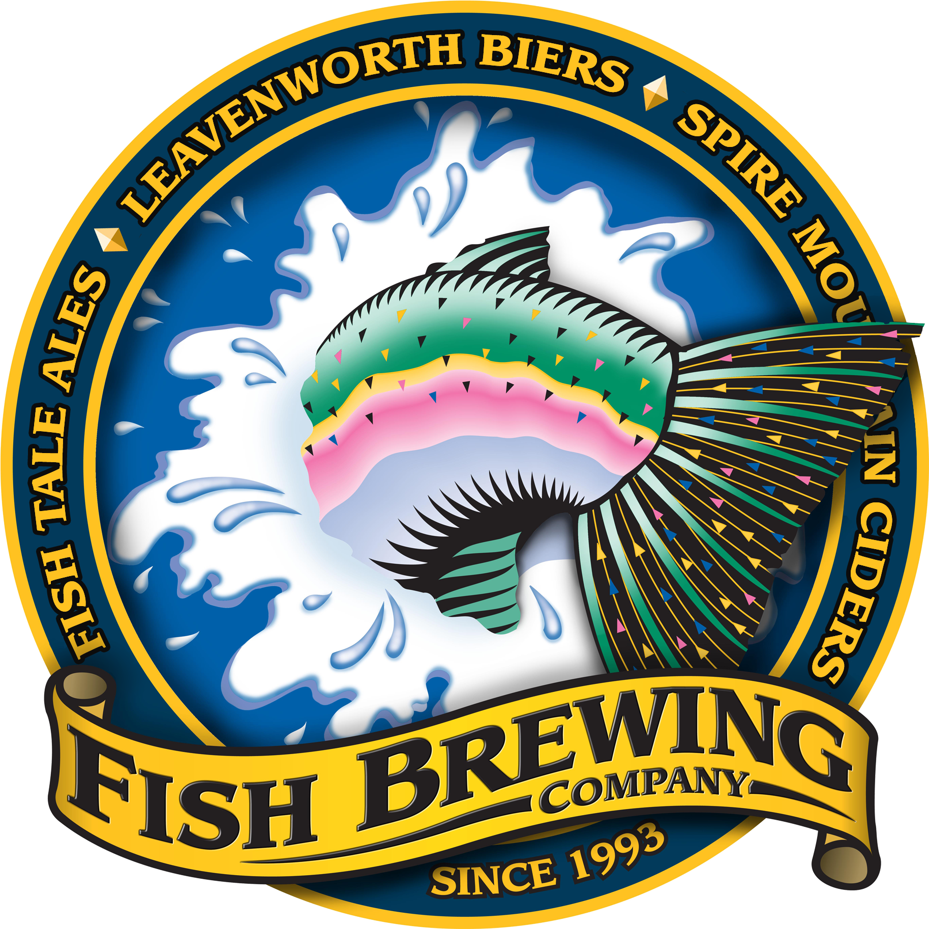 Fish Tale Ales Releases New Organic Products In Cans - Fbi Washington Field Office Clipart (1950x1950), Png Download