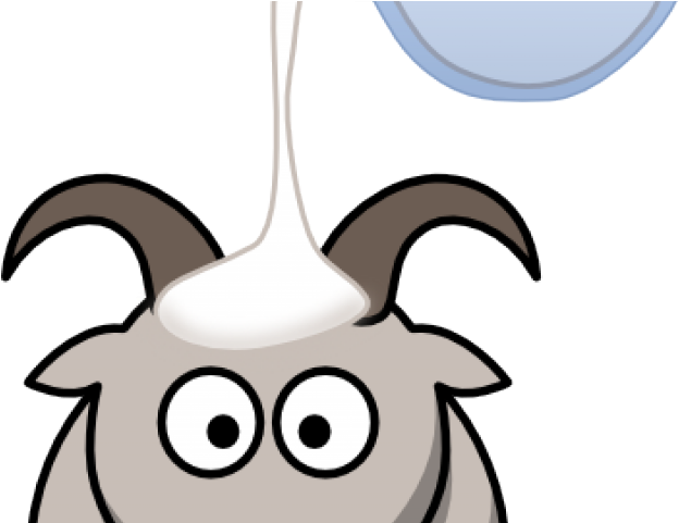 Goats Head Clipart Dairy Goat - Cartoon Goat Baby Blanket - Png Download (640x480), Png Download