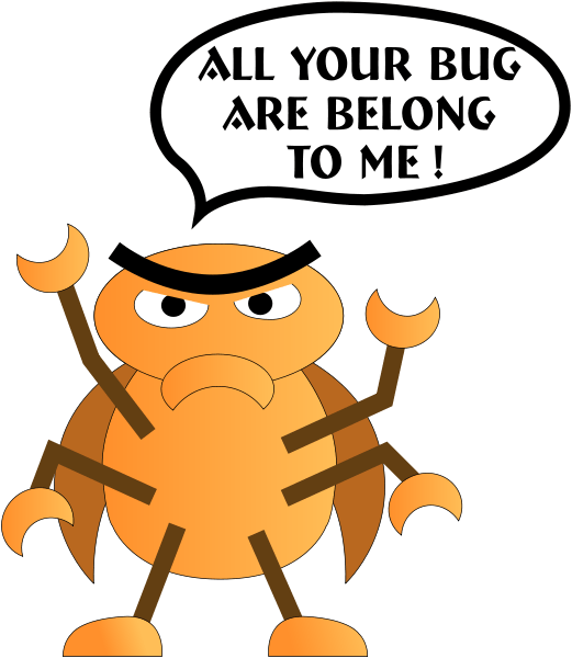 An Ode To Patch Clamping - Bug Tracking System Logo Clipart (521x600), Png Download