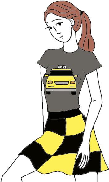 Dreaming Clipart Wealthy Person - Taxicab - Png Download (600x600), Png Download