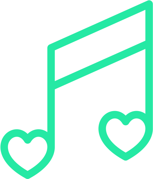 We Have Live Wedding Musicians In Burlington, Oakville, - Love Song Logo Clipart (800x600), Png Download