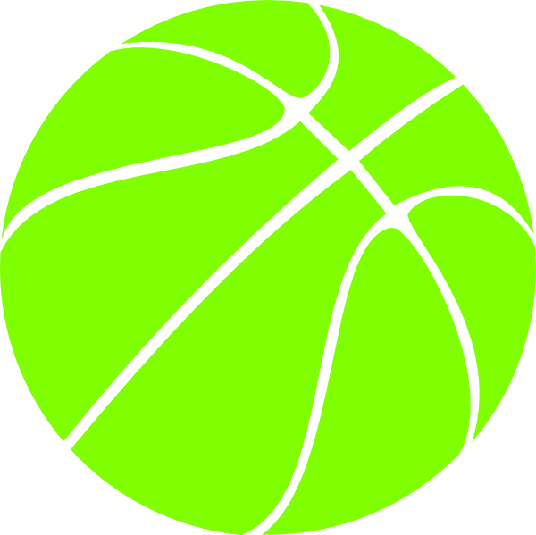 Black Basketball Clip Art At Clker - Basketball Ball Yellow Png Transparent Png (600x599), Png Download