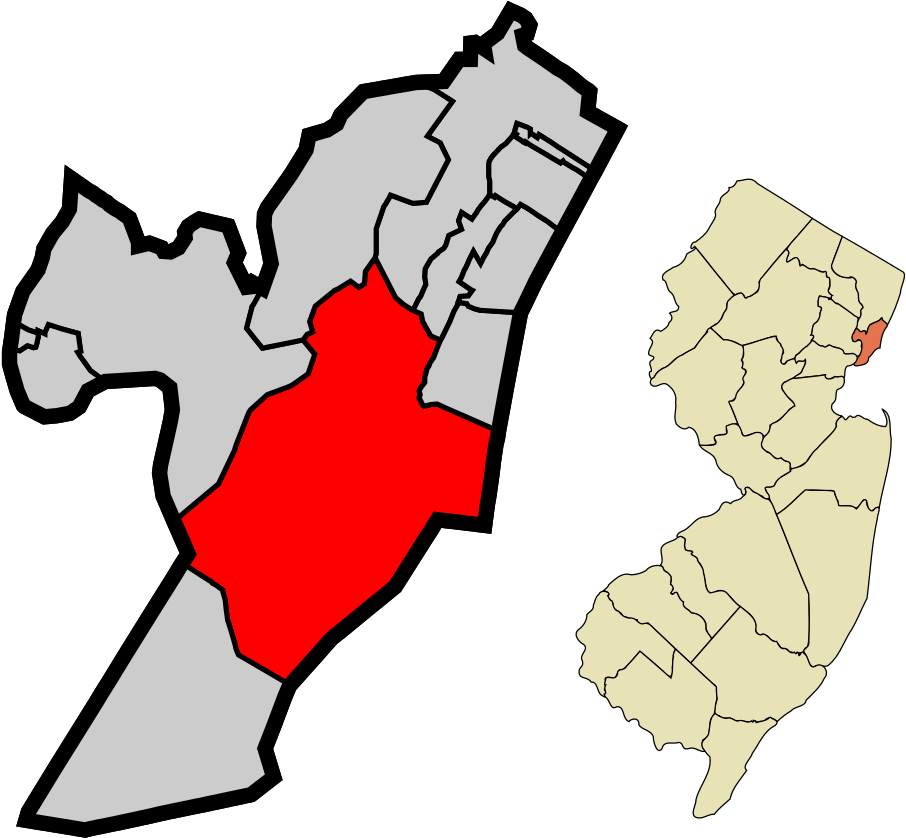 Jersey City - Secaucus Nj County Clipart (1024x1024), Png Download