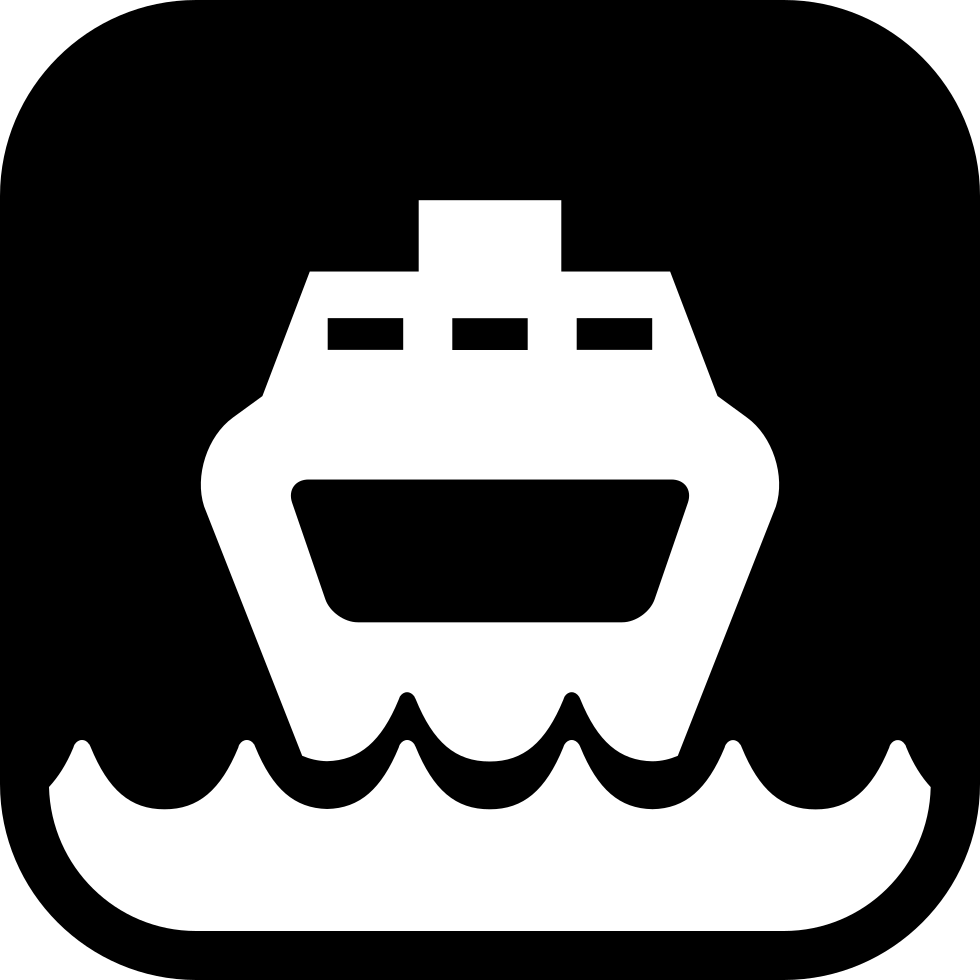 Clip Art Black And White Free Hubpicture - Cruise Png Icon White Transparent Png (800x800), Png Download