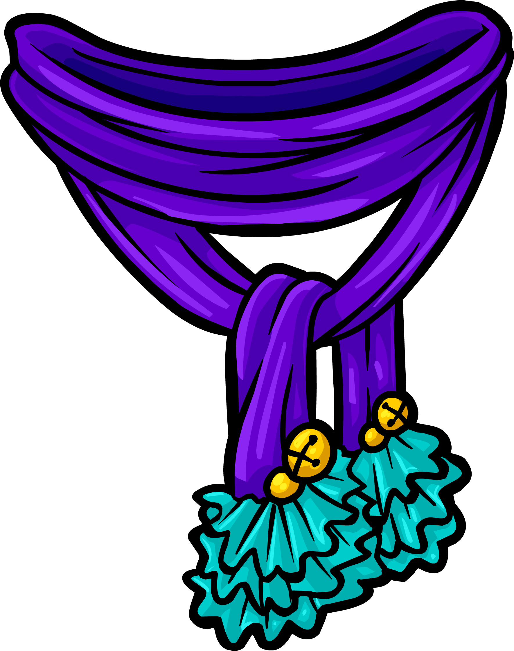 Image Pom Clothing Icon - Scarf Clipart Png Transparent Png (1770x2239), Png Download