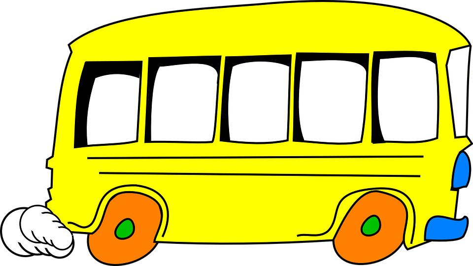 Bus Clipart Bus Trip - Onibus Desenho Png Transparent Png (960x540), Png Download
