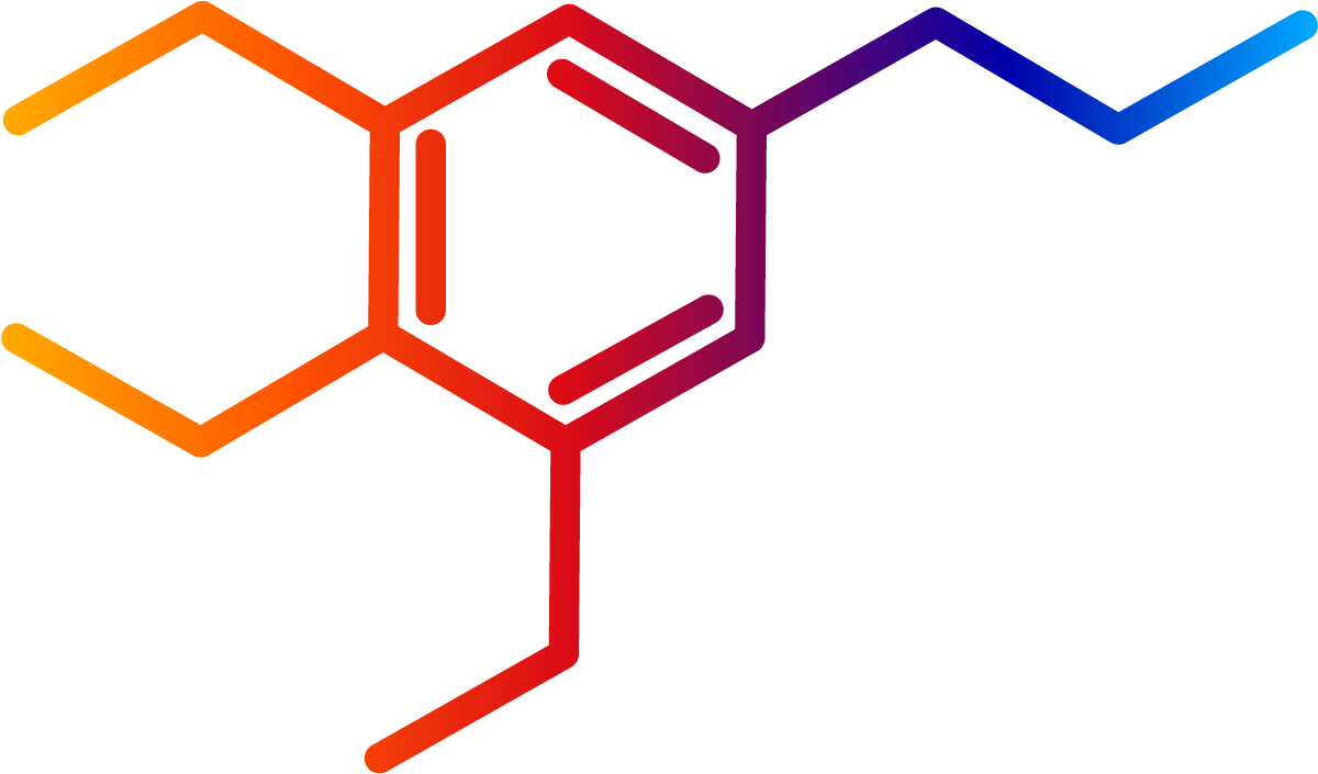 Microdosing Mescaline - Mescaline Molecule Clipart (1667x1667), Png Download
