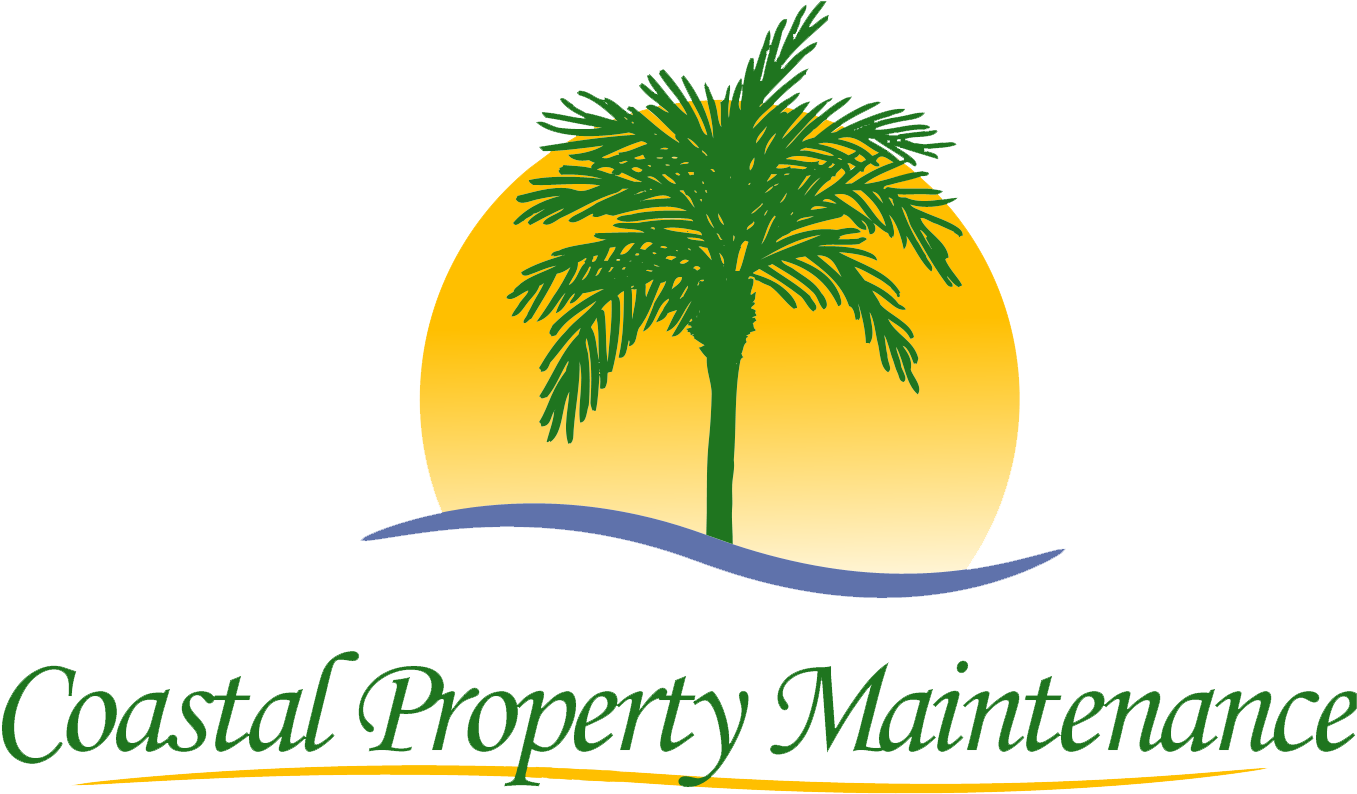 Coastal Property Maintenance Logo - Palm Trees Clipart (1375x800), Png Download